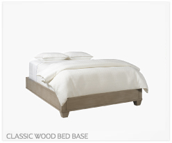 Fine Furniture Classic Wood Bed Base