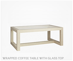 Fine Furniture Coffee Table With Glass Top