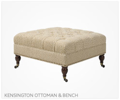 Fine Furniture Kensington Ottoman and Bench