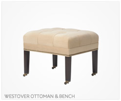 Fine Furniture Westover Ottoman and Bench