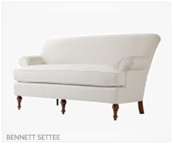 Fine Furniture Bennett Settee