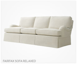 Fine Furniture Fairfax Sofa Relaxed