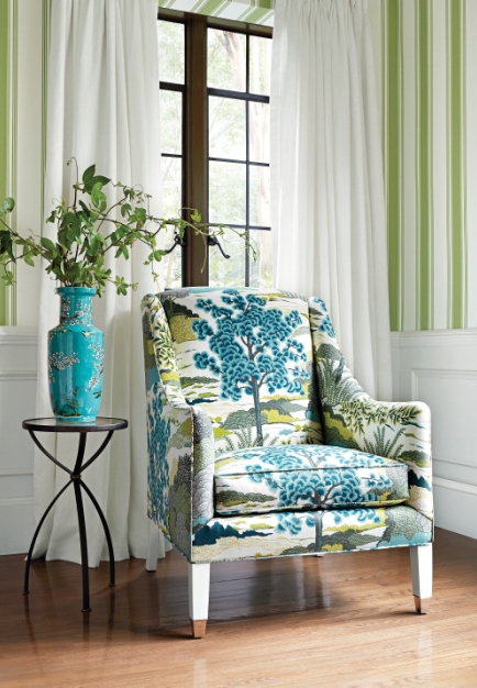 Heritage for the Here and Now in Thibaut's Greenwood Collection