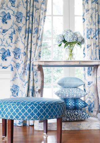 Thibaut Design Sumba Shell in Biscayne