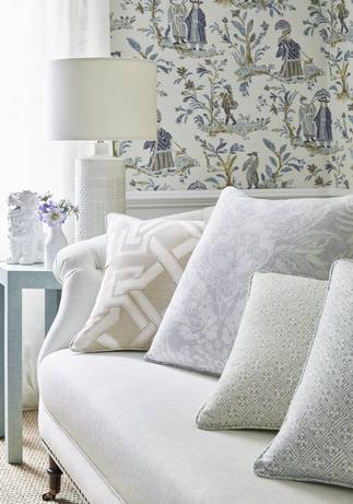 Thibaut Design Royale Toile in Chestnut Hill