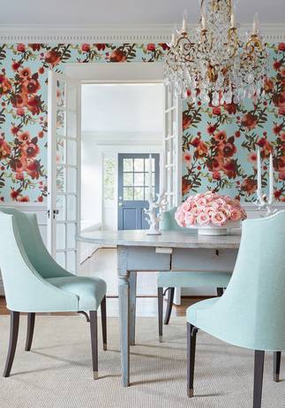 Thibaut Design Open Spaces in Summer House