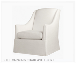 Fine Furniture Shelton Chair + Skirt