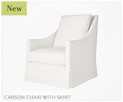 Carson Chair With Skirt