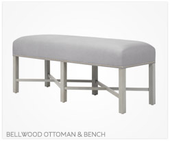 Bellwood Ottoman and Bench