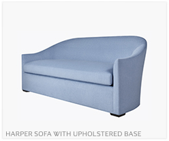 Harper Sofa With Upholsterd Base