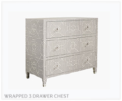 Fine Furniture Parsons Sisal 3 Drawer Chest