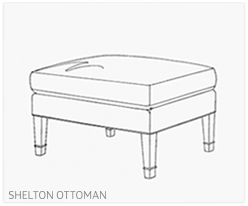 Fine Furniture Shelton Ottoman