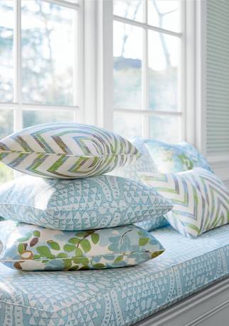 Thibaut Design Spa Blue and Green Series in Canopy
