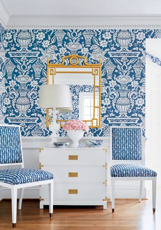 Thibaut Design Galway in Canopy