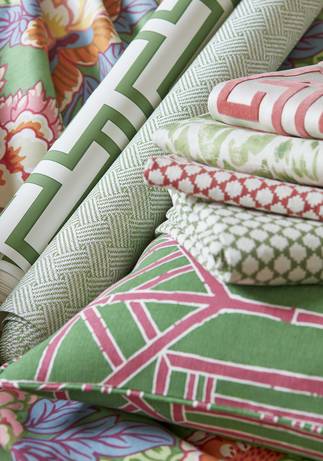 Thibaut Design Green Group in Dynasty