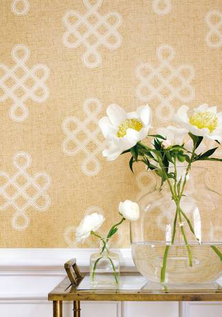 Thibaut Design Endless Knot in Grasscloth Resource 2