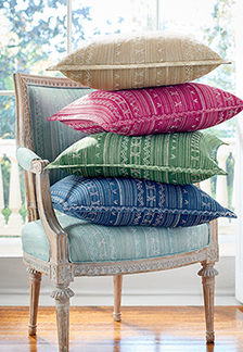 Charter Stripe Embroidery Color Series from Indienne Collection