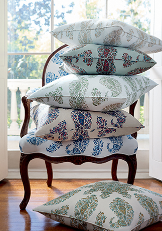 Thibaut Design East India Color Series in Indienne