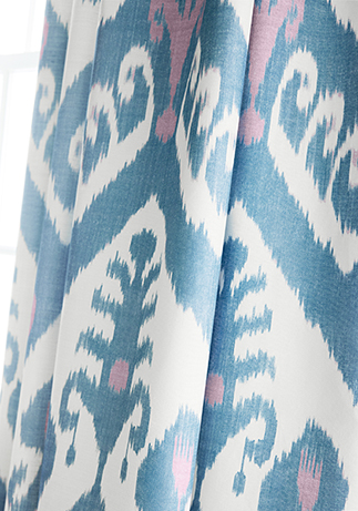 Thibaut Design Indies Ikat Fabric in Kismet