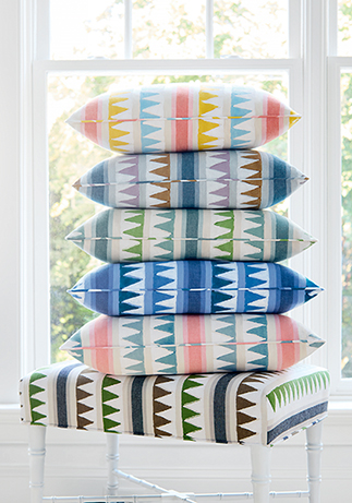 Thibaut Design Lomita Stripe Color Series in Kismet
