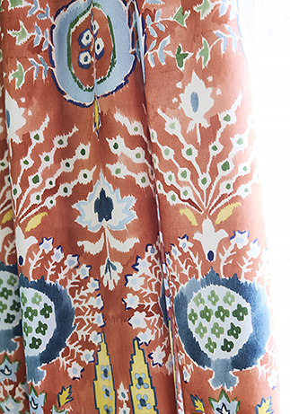 Thibaut Design Mendoza Suzani Fabric in Kismet