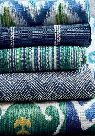 Thibaut Design Blue & Green Group in Nomad