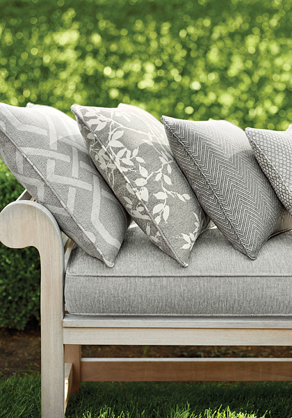 Grey Pillows from Portico Collection