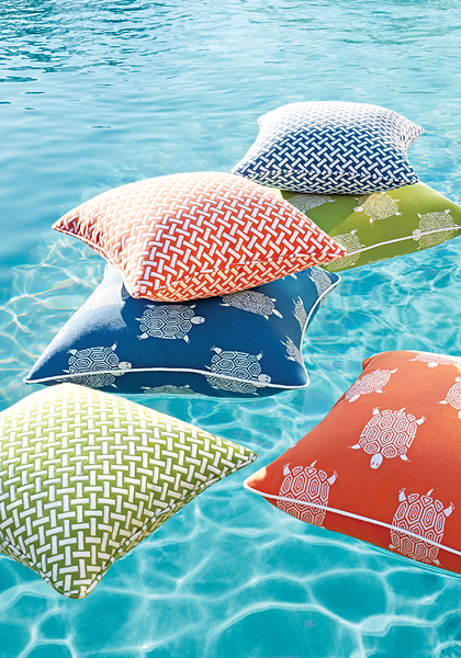 Pillows in the Pool from Portico Collection