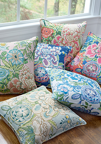 Thibaut Design Peony Garden Color Series in Sojourn