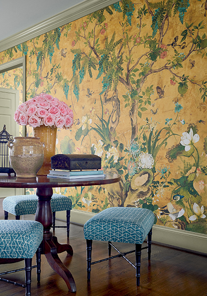 Wild Wisteria Mural from Sojourn Collection