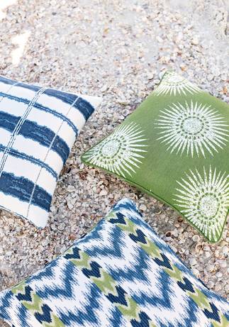 Thibaut Design Blue & Green Group in Solstice