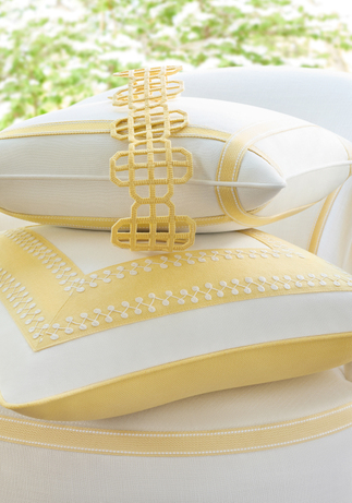 Thibaut Design Yellow Color Story in Tapes & Trims Volume 3