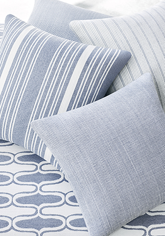 Thibaut Design Horizon Pillow Color Story in Villa