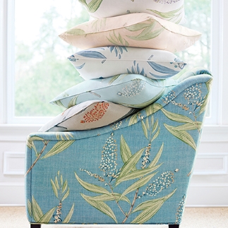 Thibaut Design Winter Bud Color Series in Willow Tree