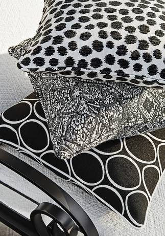 Thibaut Design Black & White Pillows in Calypso
