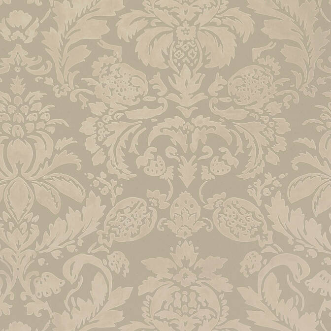 LYNDON DAMASK, Taupe, T10031, Collection Neutral Resource from Thibaut