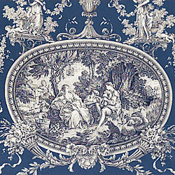 BILTMORE, Blue, F99712, Collection Toile Resource 2 from Thibaut