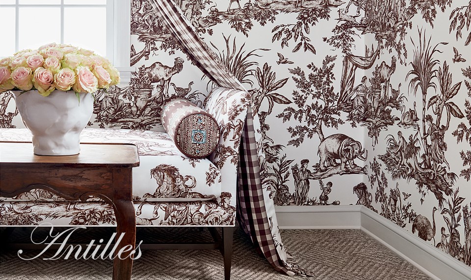 290402193  French Nightingale Cream Trail Wallpaper  by Brewster